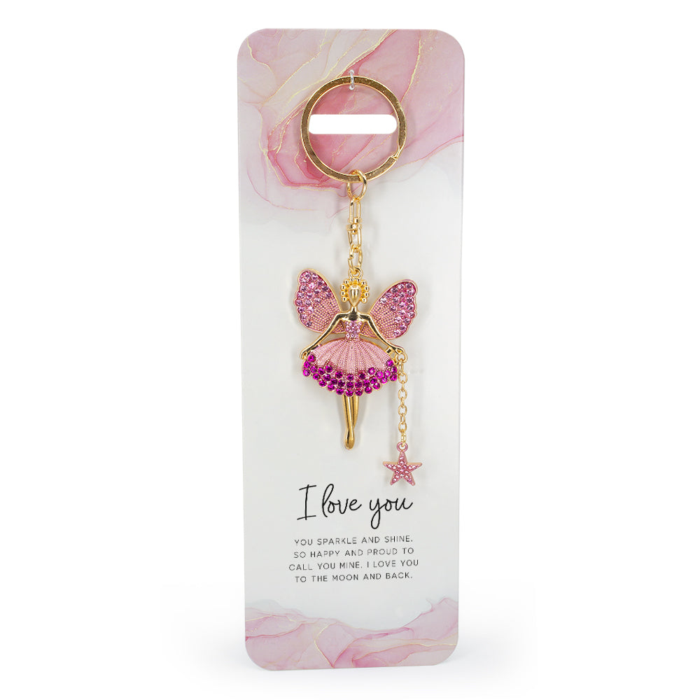 ENGEL SLEUTELHANGER – I LOVE YOU